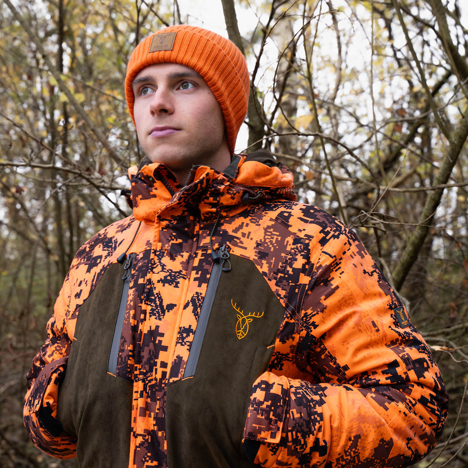  Pirscher Gear Merino muts (oranje)