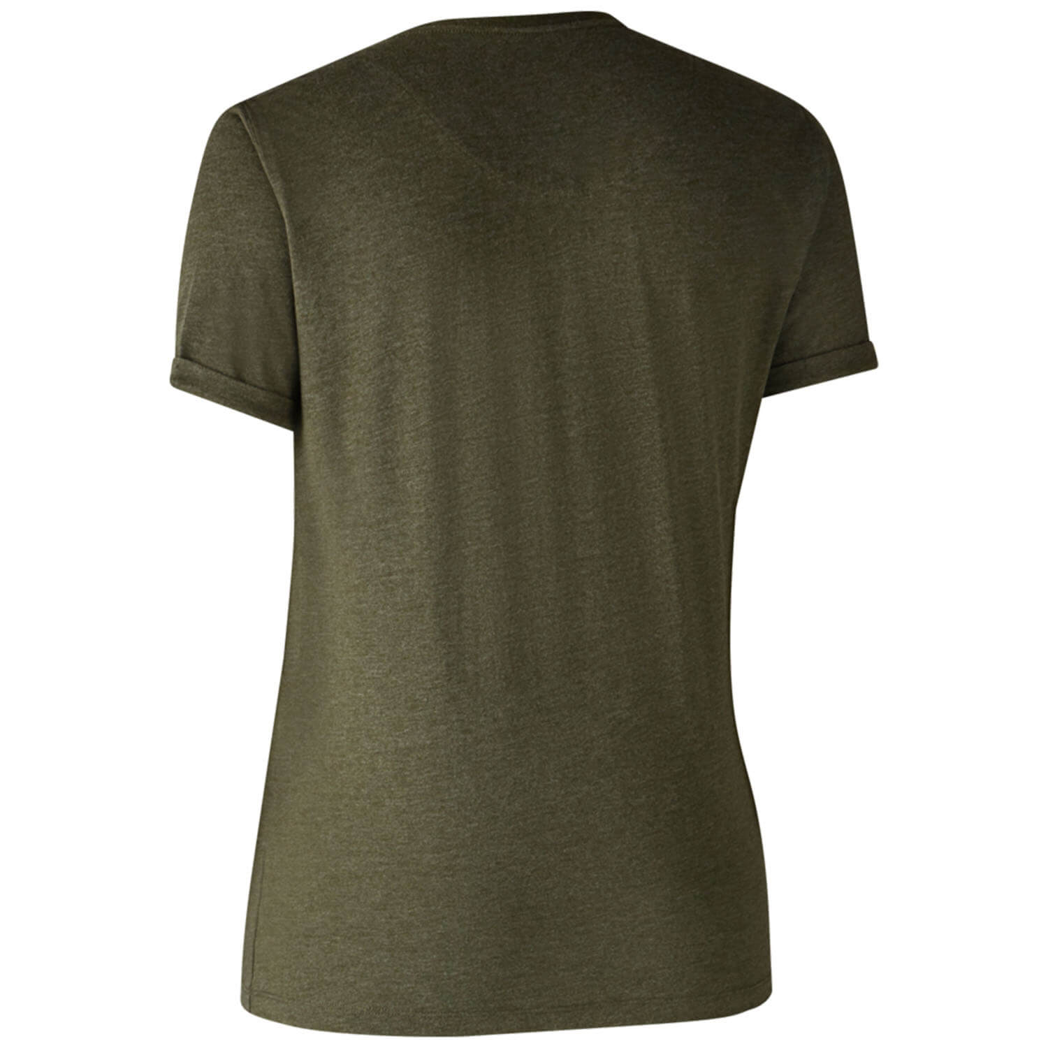  Deerhunter Dames T-shirt basic 2-pack (groen/grijs)