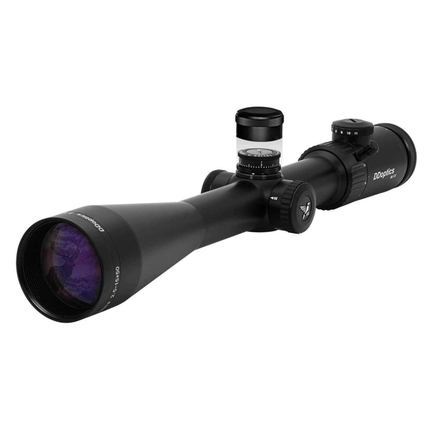  DDoptics Richtkijker Nighteagle V6 2,5-15x50 NFX - Optiek