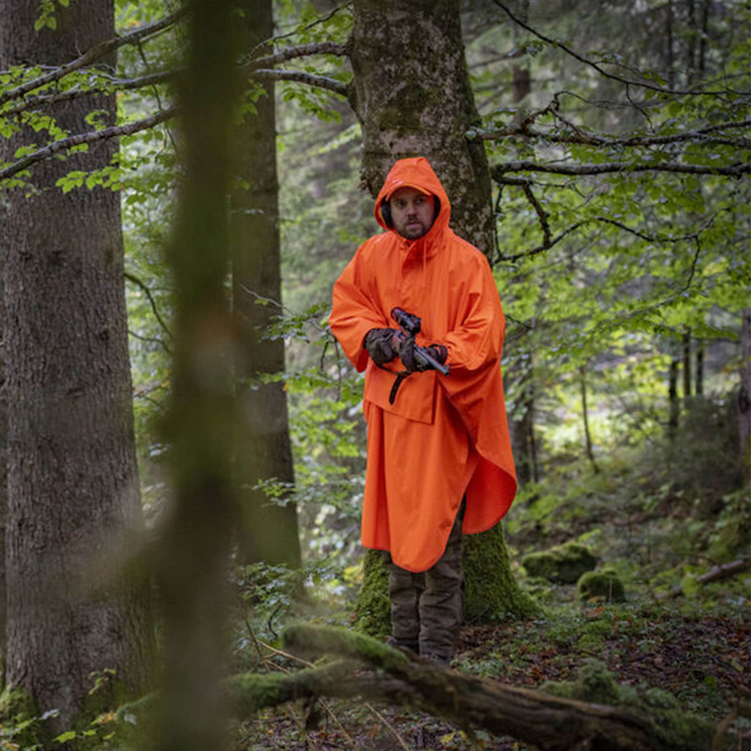  Deerhunter Hurricane regenponcho (oranje)