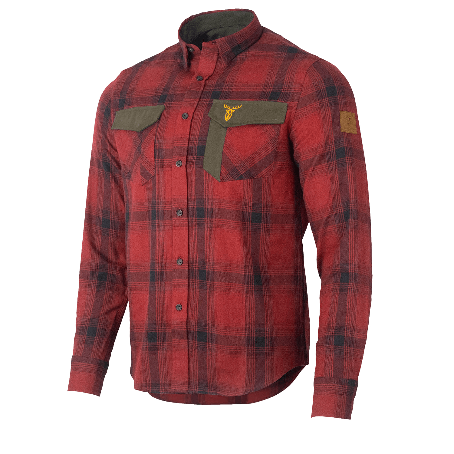  Pirscher Gear Forest Shirt (Vuurrood)