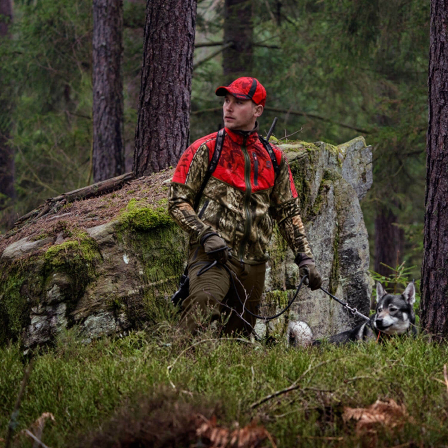  Härkila omkeerbare jas Kamko WSP (Groen/MossyOak)