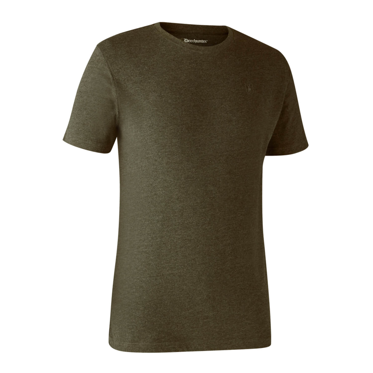  Deerhunter Basic T-shirt 2-pack (groen/grijs)