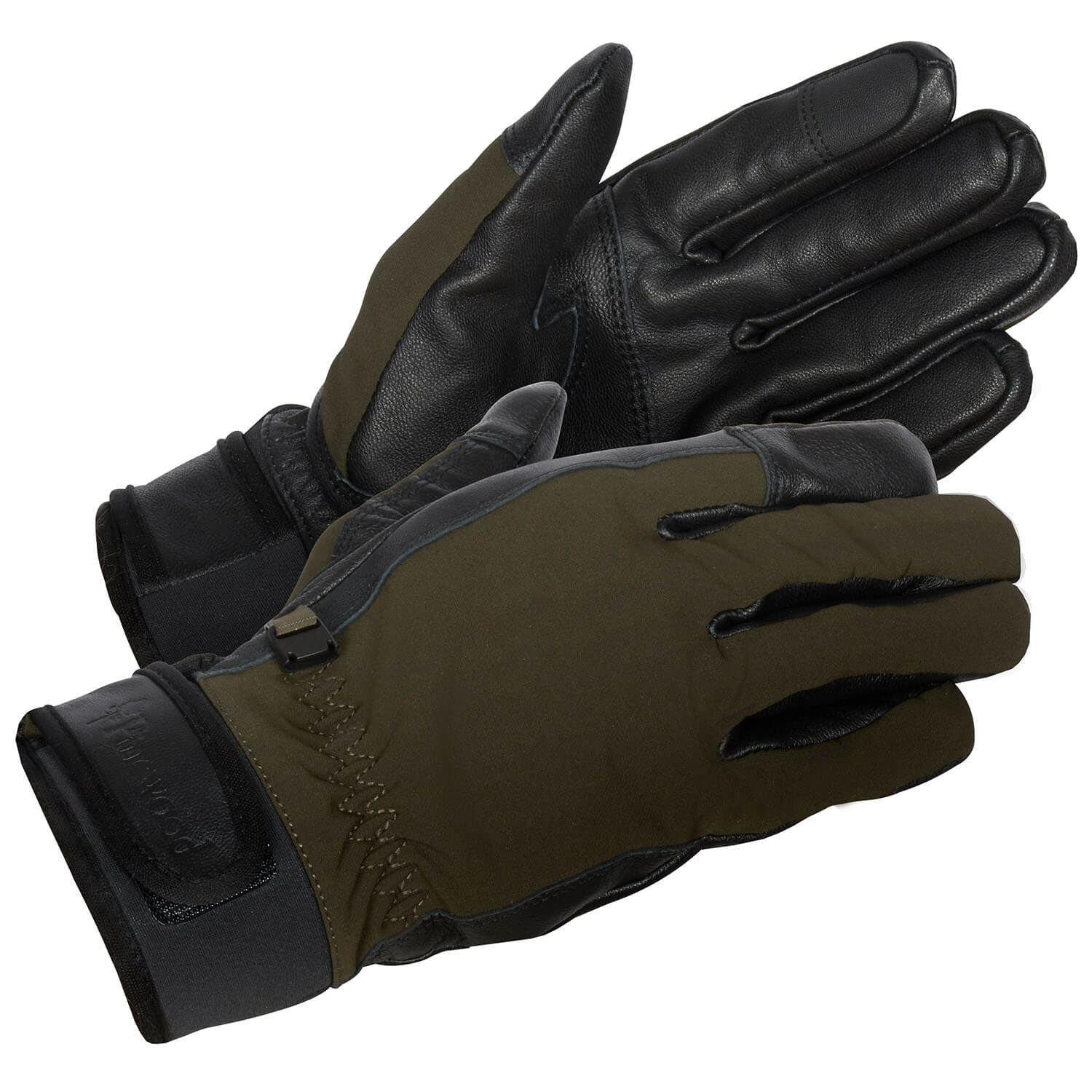  Pinewood Furudal handschoen Hunter (Mosgroen/Zwart) - Handschoenen