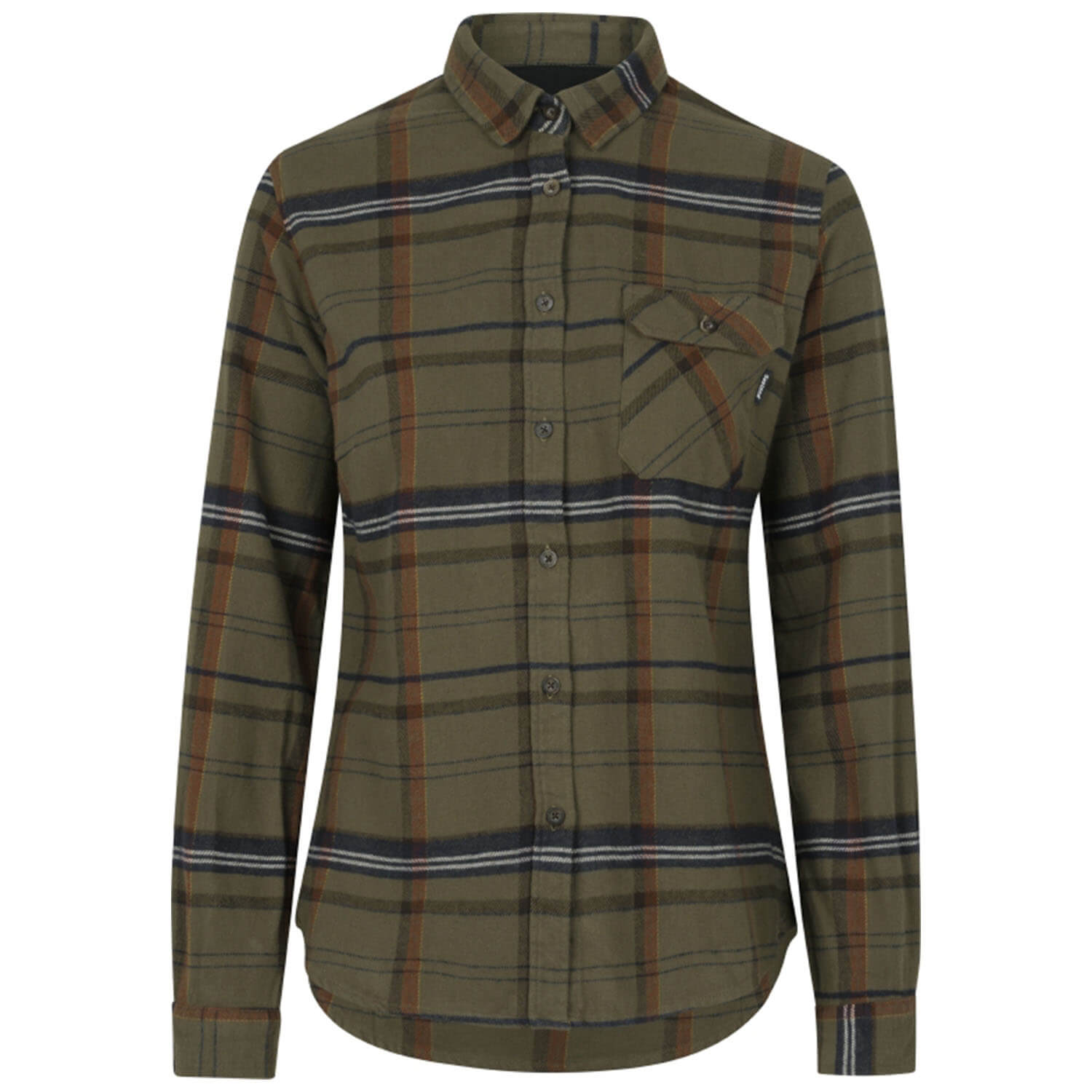  Seeland Damesshirt Skye (Druivenblad/Terracotta Ruit) - Blouses & shirts