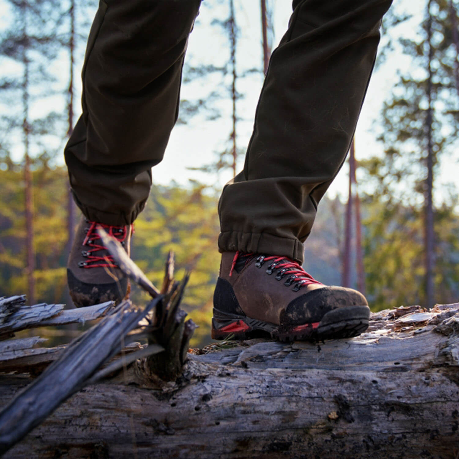  Härkila Hunter Jachtlaarzen Forest Mid GTX (Donkerbruin)