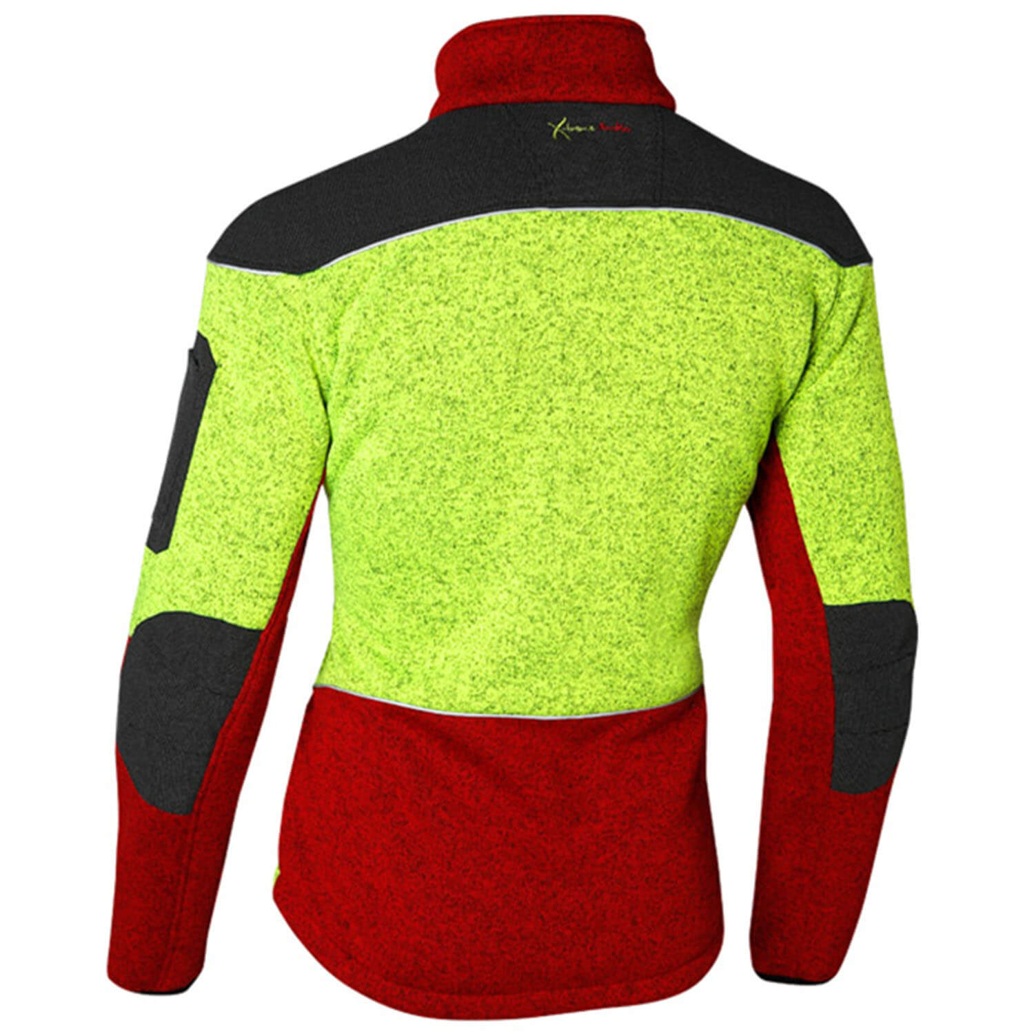  P.SS gebreide jas X-treme Arctic (rood/geel)