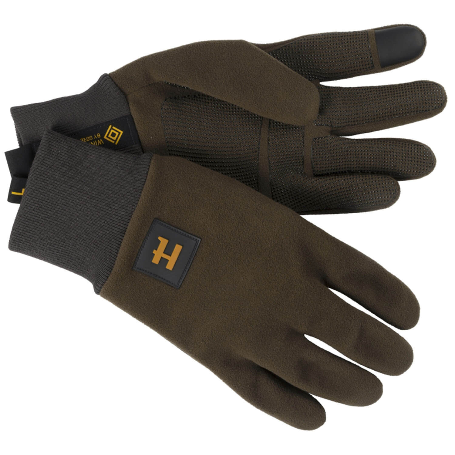  Härkila Hunter Handschoenen Bos WSP (Groen/Schaduwbruin) - Handschoenen